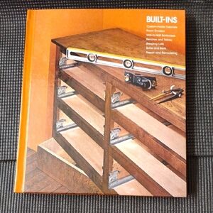 Built-Ins Book with Orange Cover